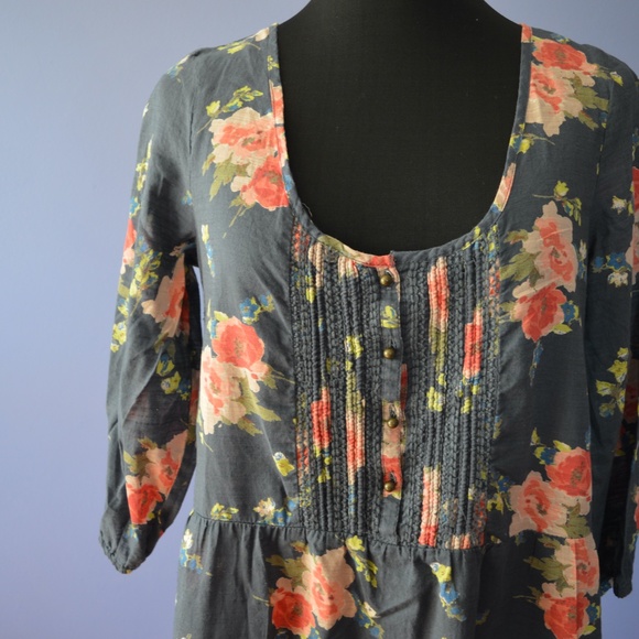 Aerie Floral Mini Dress - Picture 4 of 4